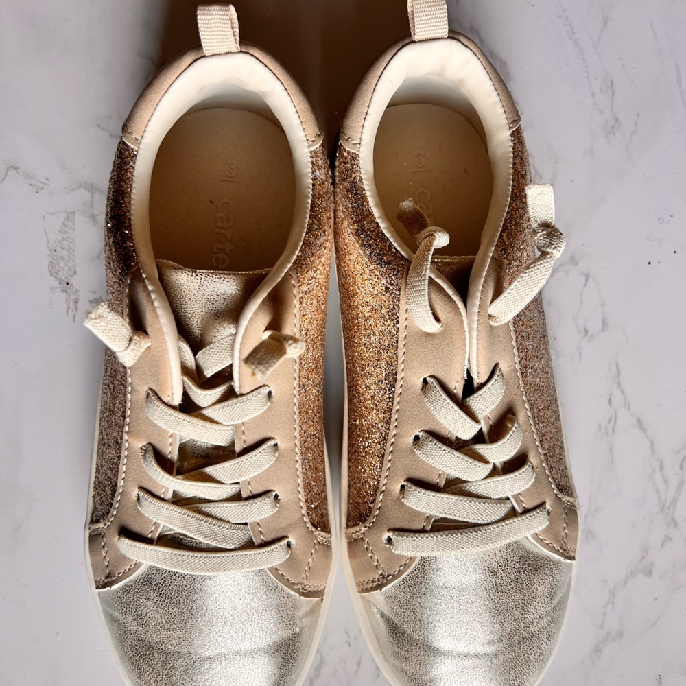 Carter's Gold and Cream Women's Sneakers
